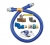 Dormont 1675KITS48 Blue Hose™ Moveable Gas Connector Kit, 3/4