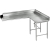 Eagle Group CDTCR-72-16/4 Clean “L“ Shaped Dishtable
