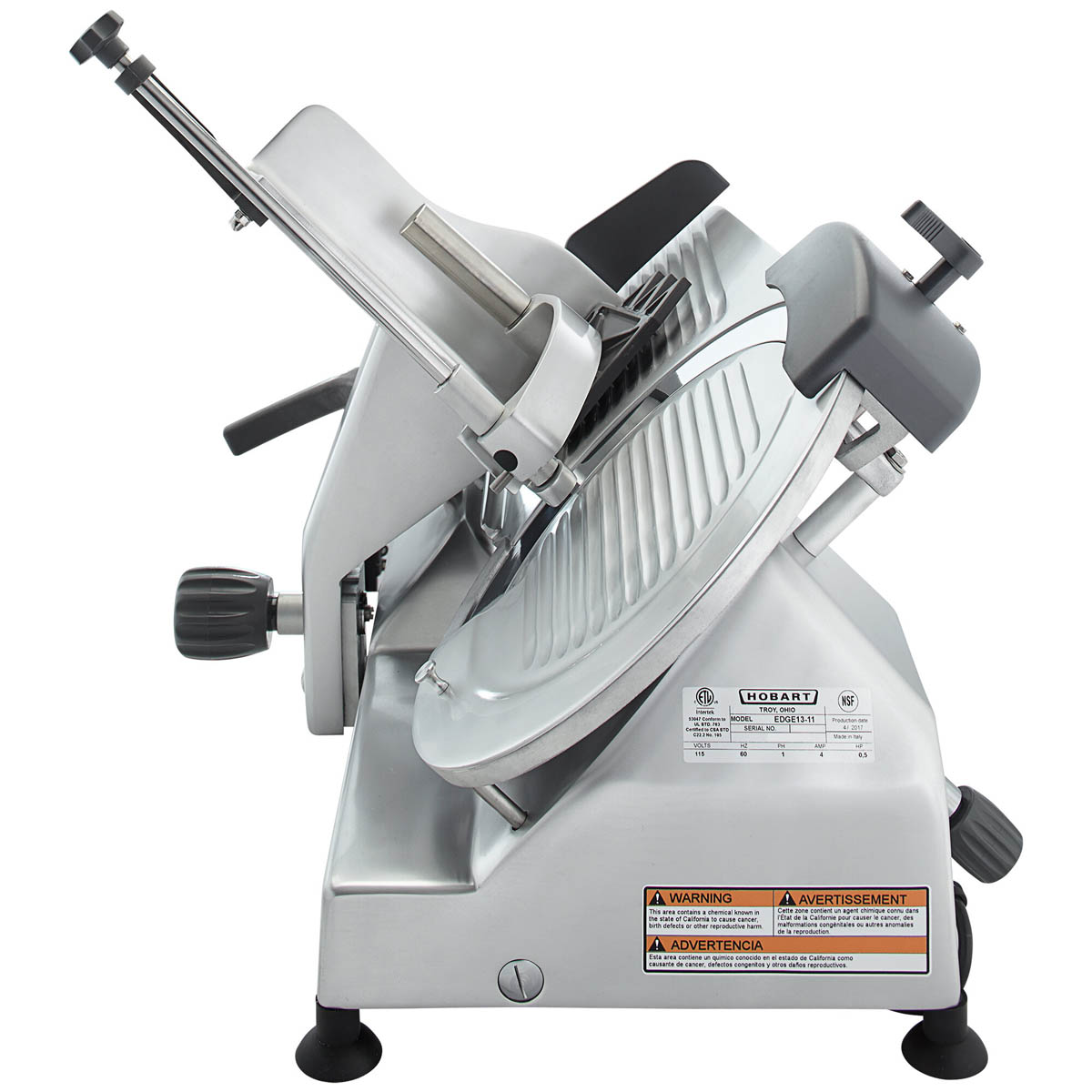 Hobart EDGE13-11 Manual Feed Meat Slicer with 13