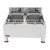 APW Wyott EF-30INT Split Pot Countertop Electric Fryer