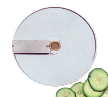 Eurodib USA DF8 TM Food Processor Slicing Disc Plate, 8 mm