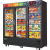 Everest Refrigeration EMGF69B Merchandiser Freezer