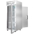 Everest ESPT-1G-1S One Section Pass-Thru Refrigerator with Solid & Glass Door