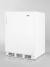 Summit FF7W One Section Solid Door Undercounter Refrigerator