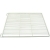 FMP 148-1202 White Epoxy-Coated Refrigeration Shelf w/ 4 Pilaster Clips, 28-11/16
