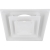 FMP 556-1004 3-Tier Air Diffuser w/ 4-Way Air Distribution, Square, 24