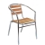 G & A 629 Outdoor Stacking Armchair Chair