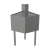 Glastender COWA-60 Underbar Angle Filler