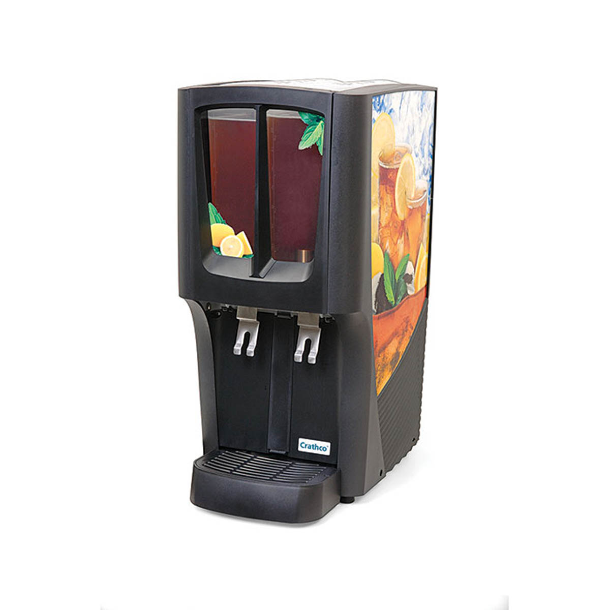 Crathco® C-2S-16 Crathco® G-Cool™ Mini-Duo™ Cold Beverage Dispenser, 2.4 Gallon Tank Capacity
