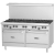 Garland US Range G60-10RS 60“ Gas Restaurant Range w/ 10 Open Burners, Standard Oven, Cabinet