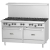 Garland US Range U60-10RS 60“ Gas Restaurant Range w/ 10 Open Burners, Standard Oven, Cabinet