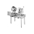 Groen MS4369 Direct-Steam Kettle Cabinet Assembly