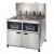 Henny Penny OEA342.02 Multiple Battery Electric Fryer w/ 2 Wells, 80-lb Capacity, Built-In Filter