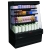 Howard-McCray R-OD30E-6-SL-B 75“ Black Open Refrigerated Display Merchandiser
