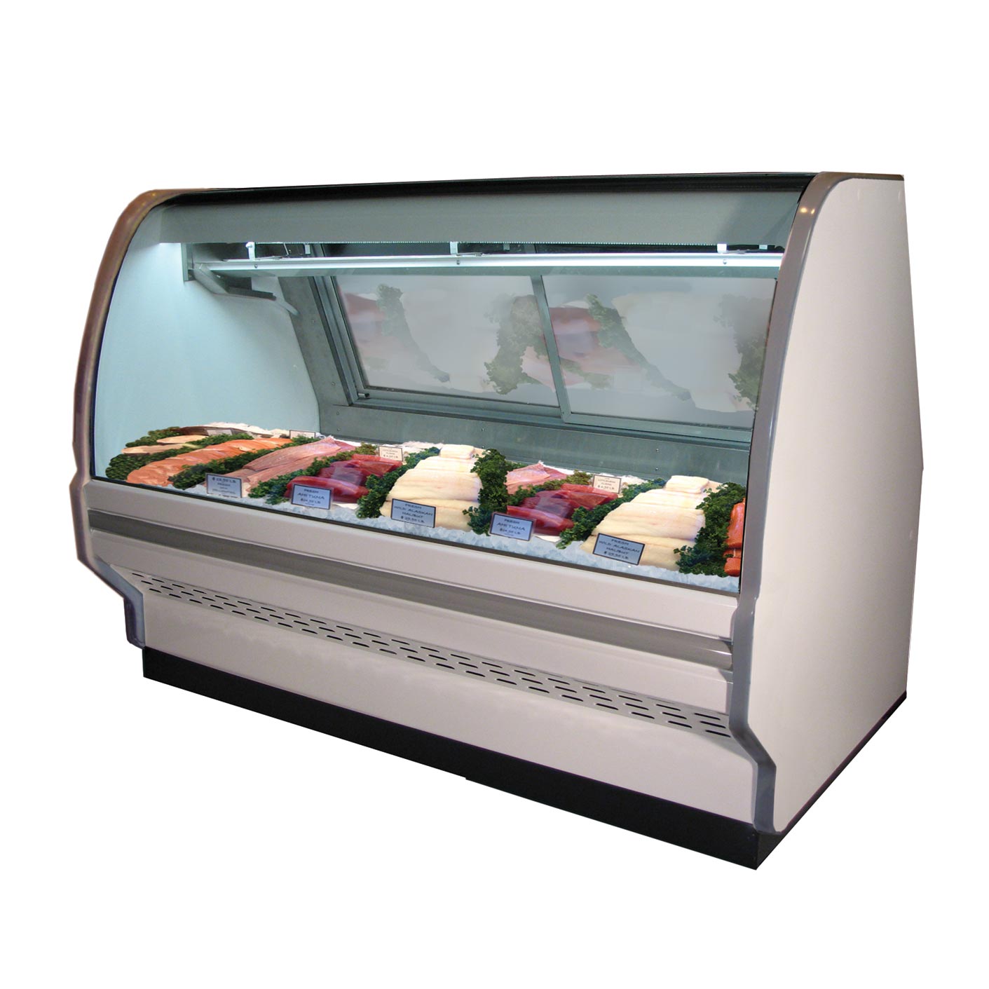 Howard-McCray SC-CFS40E-4C-S-LED Deli Seafood / Poultry Display Case
