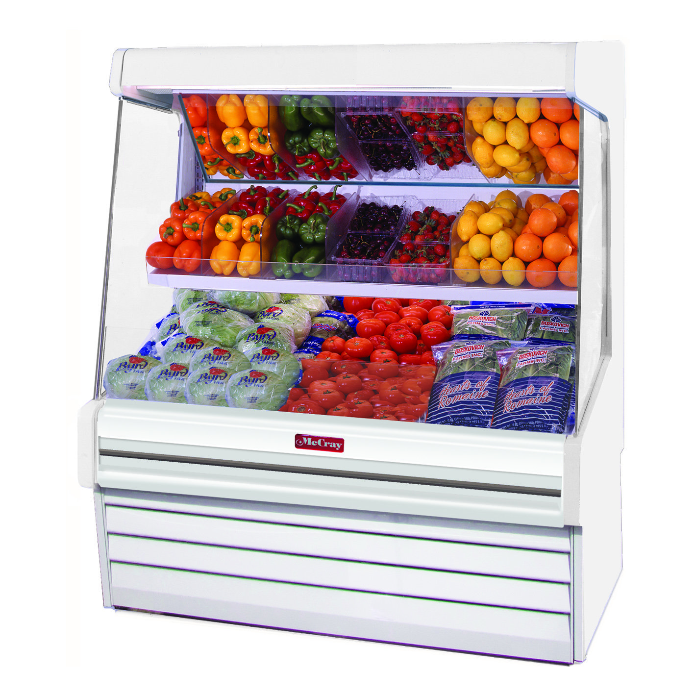 Howard-McCray SC-OM30E-6L-S-LED Open Refrigerated Display Merchandiser