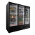 Imbera USA G372 78“ Three Section Merchandiser Refrigerator with Glass Door