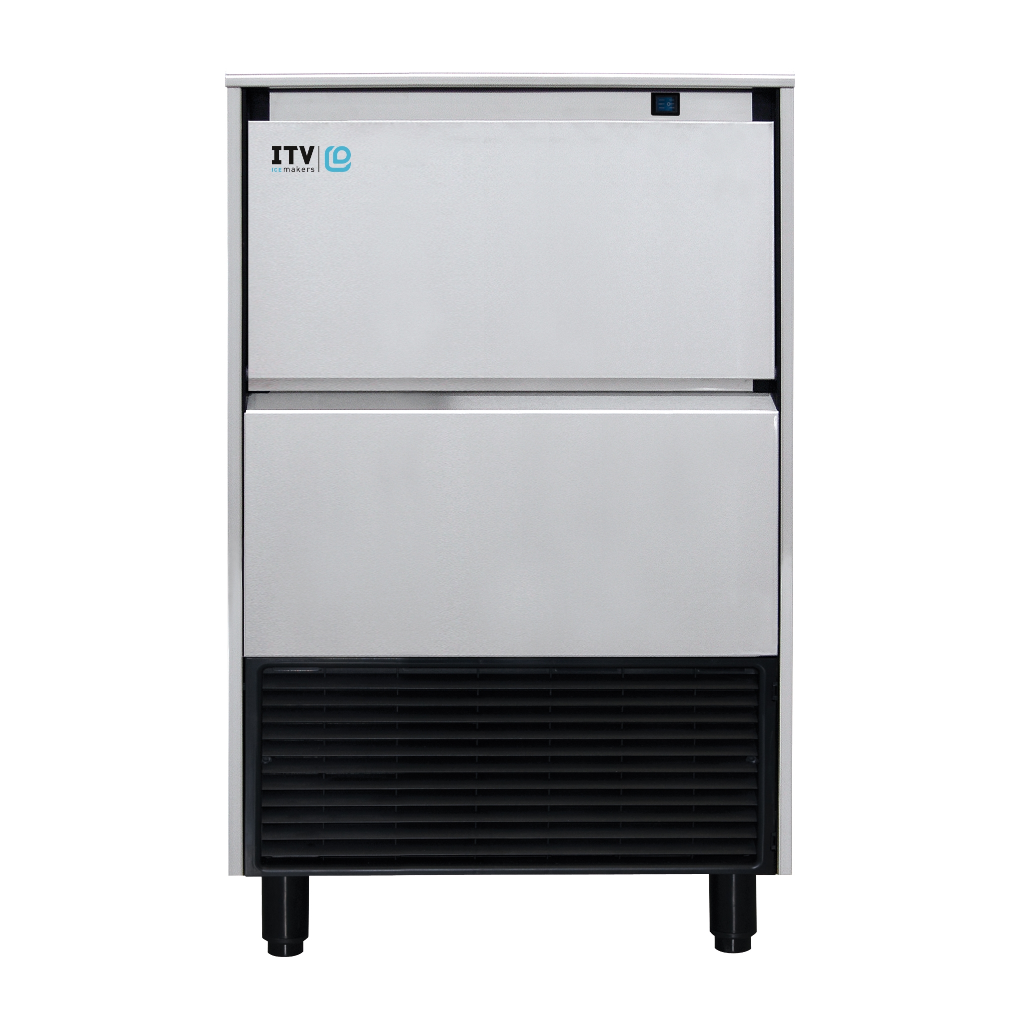 ITV ALFA NG 265 Ice Maker with Bin, 123 lbs, Dice Cubes, 270 lbs/Day