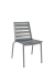 JMC Furniture ZARCO SIDE CHAIR SILVER Outdoor Side Chair