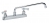 Krowne 15-516L Royal Series Low Lead Deck Mount Faucet w/ 8