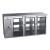Krowne KPT72L Pass-Thru Refrigerated Back Bar Cabinet