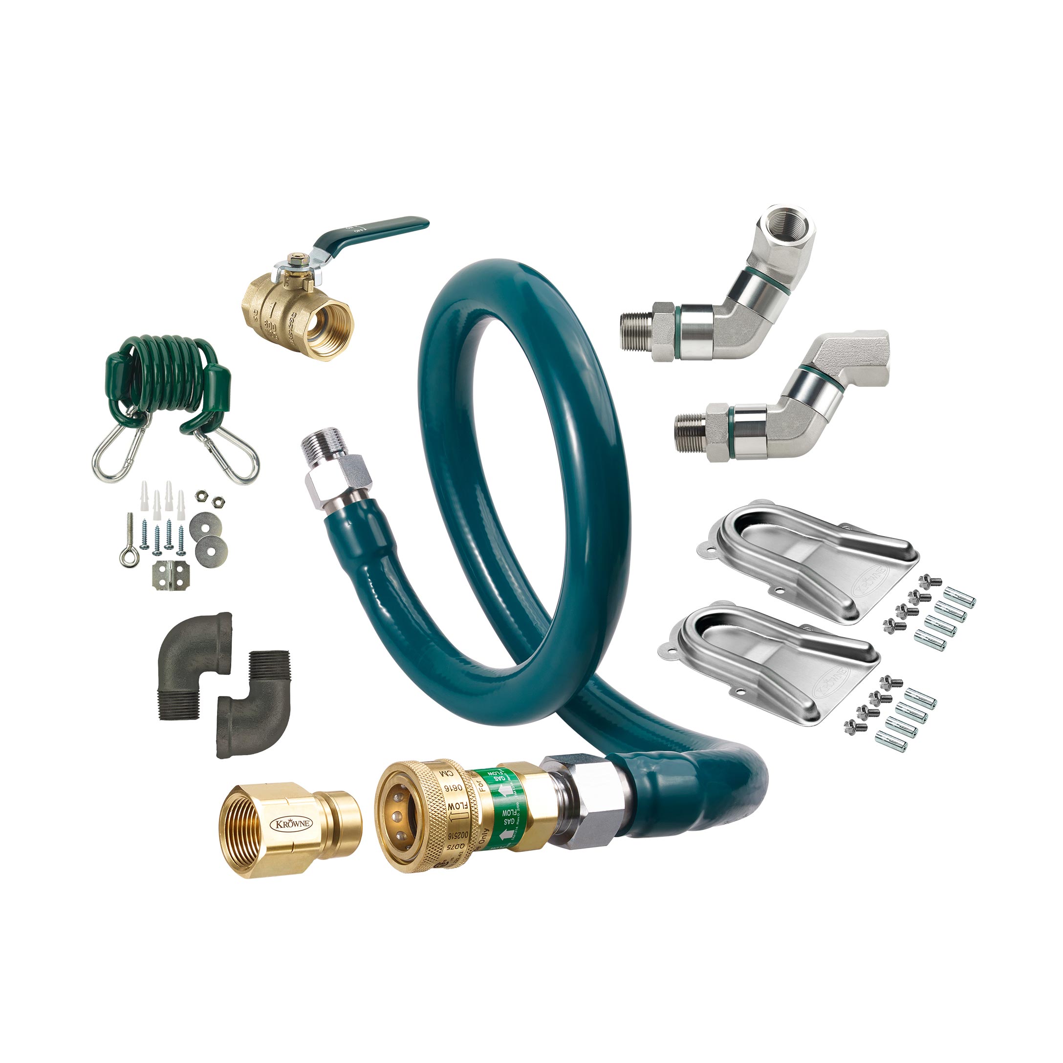 Krowne M10060K12 Gas Connector Hose Kit / Assembly