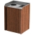 Lakeside 3420 Metal Recycling Receptacle / Container