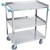 Lakeside 422 Medium Duty Stainless Steel 3 Shelf Utility Cart - 500 lbs Capacity