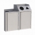 Lakeside 4312 Metal Recycling Receptacle / Container