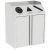 Lakeside 4315 Metal Recycling Receptacle / Container