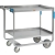 Lakeside 949 Tough Transport® Extra Heavy Duty Stainless 2 Shelf Utility Cart - 1000 lb Capacity