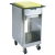 Lakeside 996 Stainless Mobile Tray Dispenser with 2 Open Sides for 14