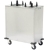 Lakeside V5210 Mobile 2-Stack Dish Dispenser For Oval Plates w/ 7.25