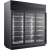 Master-Bilt BEM-3-30SC 92“ 3 Section Glass Door Merchandiser Refrigerator