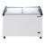Maxx Cold MXF48CHC-5 Mobile Ice Cream Novelty Merchandiser w/ Curved Glass Lids, 8.62 cu. ft.