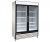 Maxx Cold MXM2-48RHC 54“ Two Section Glass Door Merchandiser Refrigerator, 48 cu. ft.