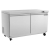 Maxximum MXSR48U 48“ 2-Section Undercounter Refrigerator w/ 2 Solid Doors, 11.1 cu ft