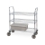Metro 3SPN43PS Metal Wire Bussing Utility Transport Cart