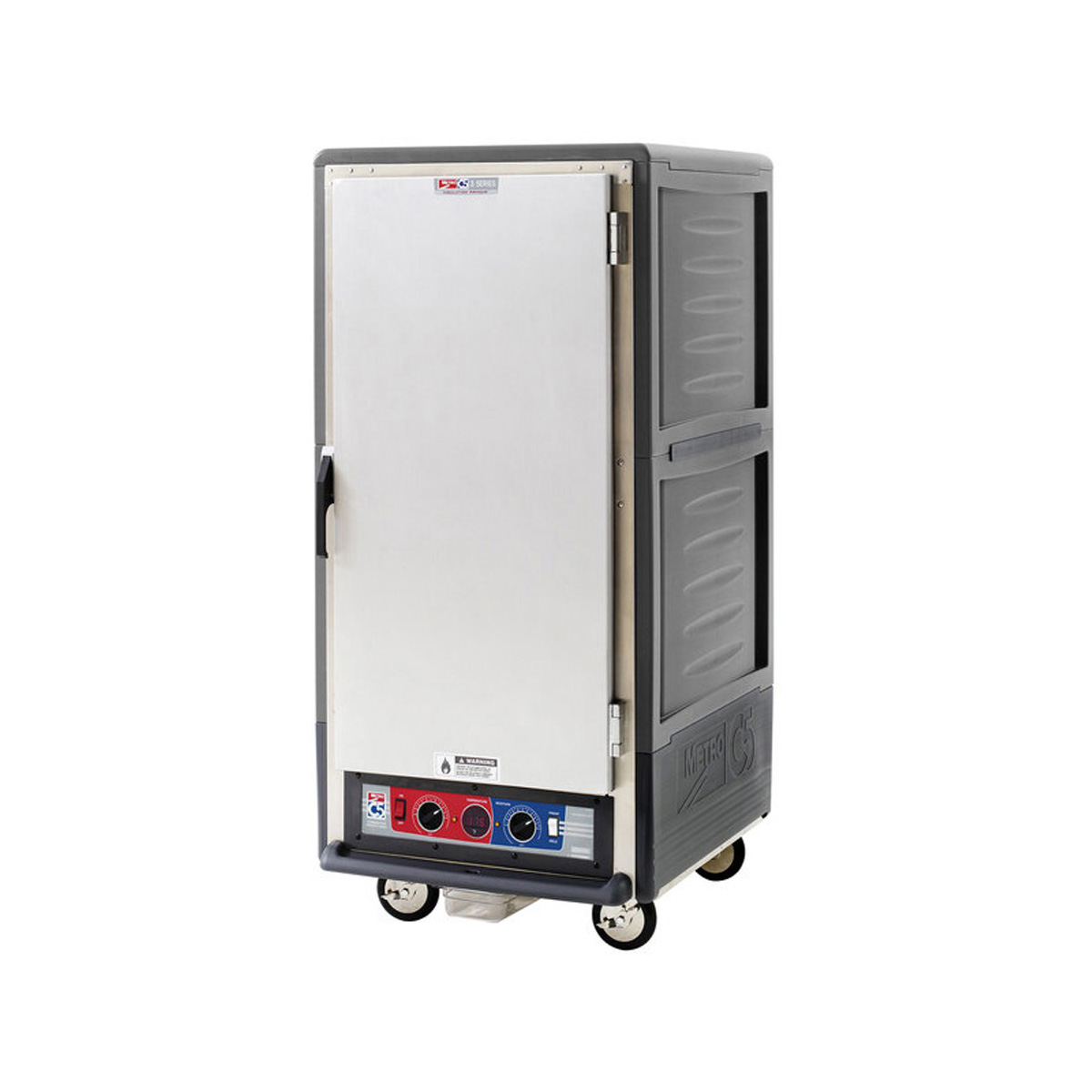 Metro C537-CLFS-L-GY C5 3 Series Insulated Heated Holding and Proofing Cabinet 