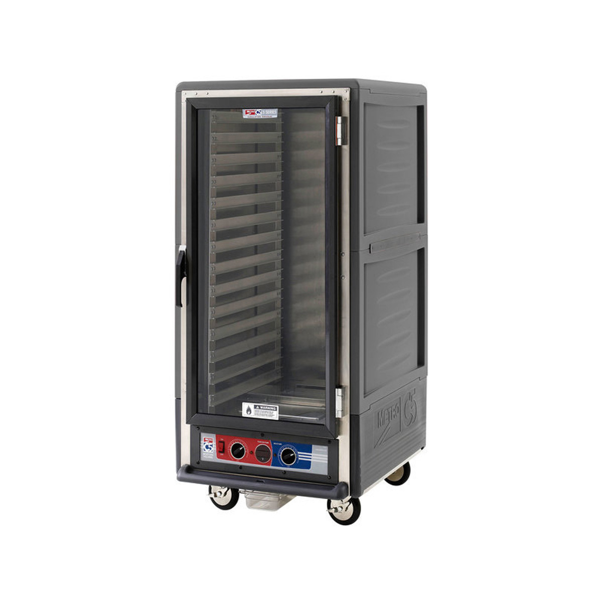 Metro C537-MFC-L-GYA C5 3 Series Insulated Mobile Proofing and Holding Cabinet
