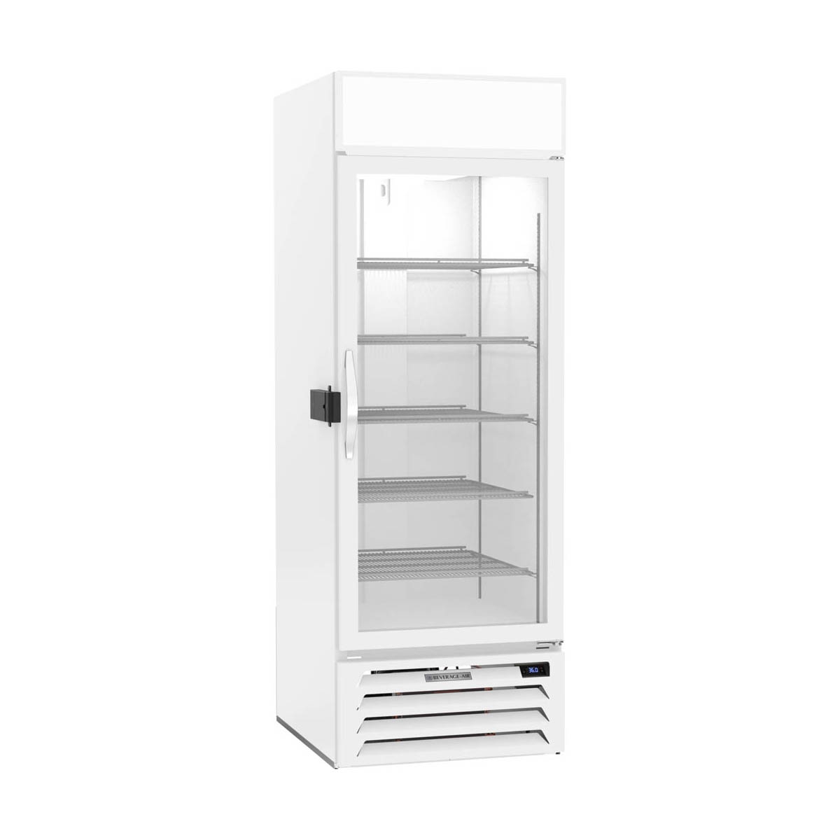 Beverage Air MMR23HC-1-W-IQ Merchandiser Refrigerator
