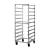 New Age 95048 Mobile Oval Tray Storage Rack