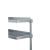 New Age 99824 Cantilever Type Table-Mounted Overshelf