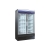 Norpole NPGR2-SB Merchandiser Refrigerator