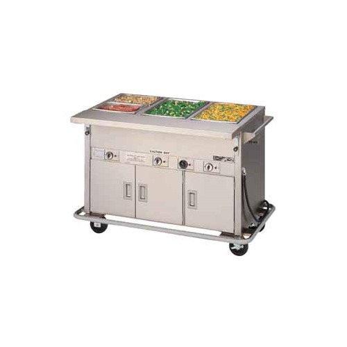 Piper Products DME-4-PTSB Electric Hot Food Serving Counter
