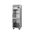 Turbo Air PRO-26-2H-G One Section Reach-In Heated Cabinet with Half-Size Swing Glass Door