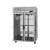 Turbo Air PRO-50H-G-PT Two Section Pass-Thru Heated Cabinet with Glass Door