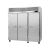 Turbo Air PRO-77H Three Section Reach-In Heated Cabinet with Solid Door