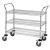 Quantum WRSC-1836-3 Metal Wire Bussing Utility Transport Cart