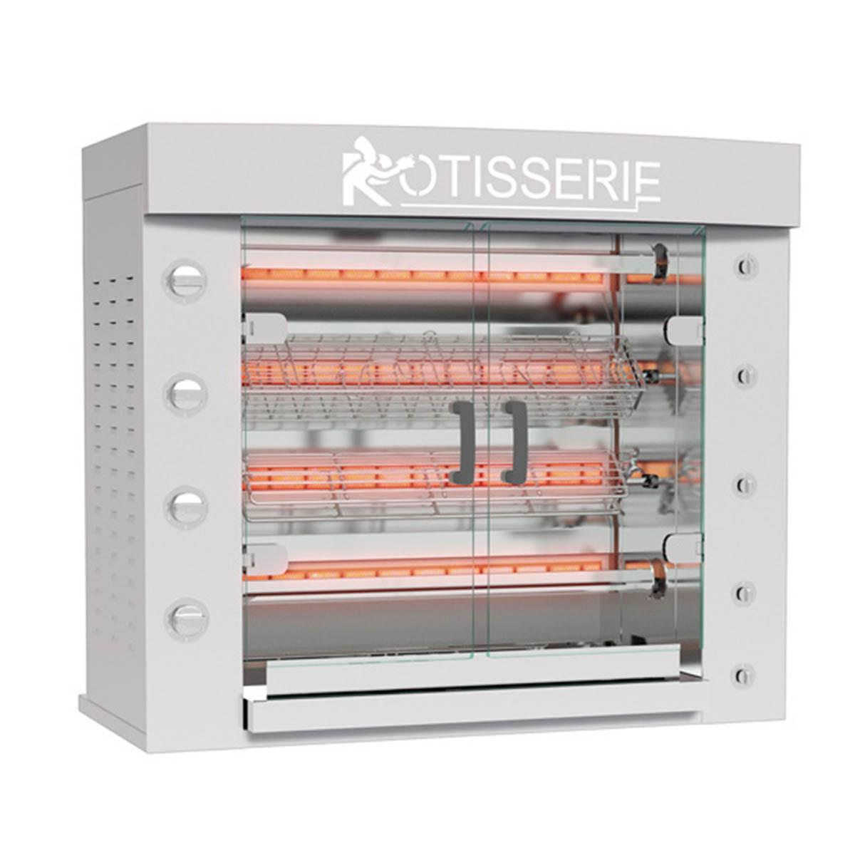 Rotisol USA FB1160-4G-SS Rotisserie Gas Oven